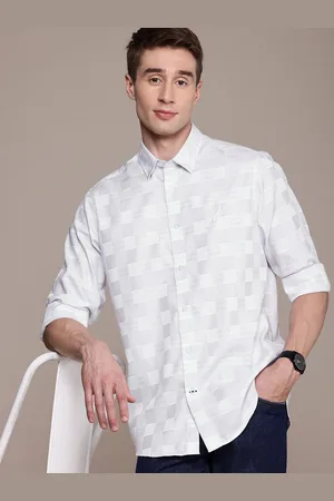 Nautica Pure Cotton Classic Fit Checked Casual Shirt
