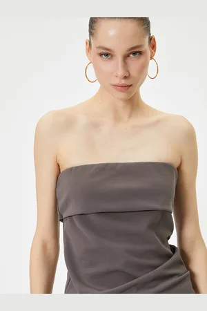Koton Strapless Tube Top