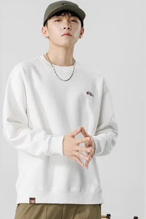 HERE&NOW Men Pullover Sweatshirt