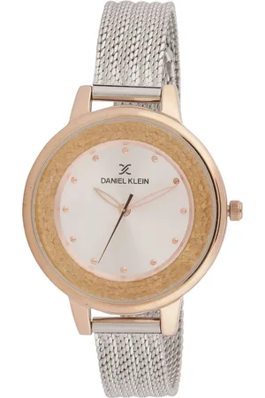 Daniel Klein Women Silver-Toned Analogue Watch