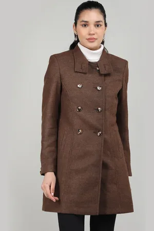 Dlanxa Women Double-Breasted Winter Overcoat