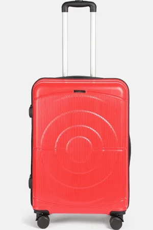 Teakwood Leathers Concentrix Hard Sided Medium Size Trolley Bag - 57L