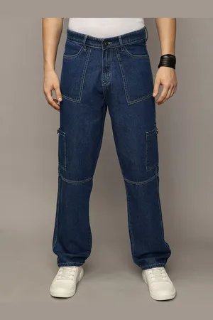 Roadster The Lifestyle Co. Men Relaxed Fit Mid-Rise Cargo Style Jeans