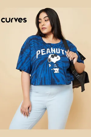 Max Collection URB_N Women Peanut Snoopy Printed T-shirt