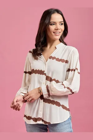 DressBerry Women Classic Opaque Casual Shirt