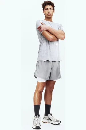 H&M Double-Layered Sports Shorts In DryMove