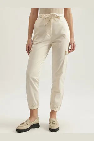 ICONIC Women High-Rise Cargos Trousers