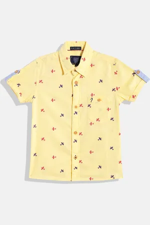 Indian Terrain Boys Printed Casual Shirt