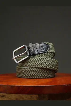 LOUIS STITCH Men Premium Braided Casual Belt