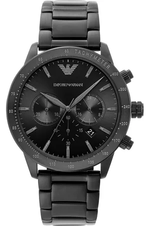 Emporio Armani Men Black Analogue Watch AR11242