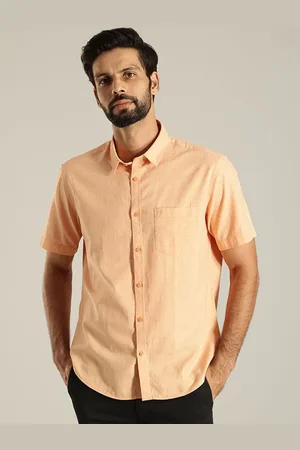 Indian Terrain Men Slim Fit Opaque Casual Shirt