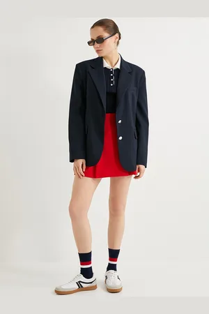 Koton Women Bomber with Embroidered Jacket