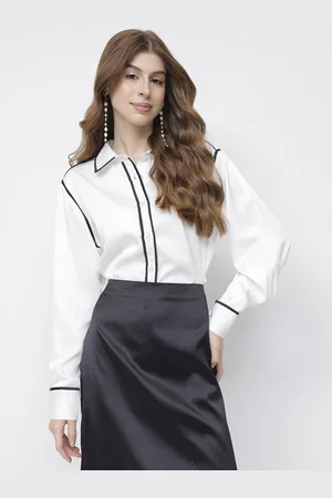 DressBerry Formal Fever Mullet Hem Longline Shirt