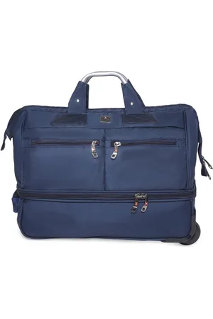 Swiss Military Double Decker Duffle Trolley cum Overnighter Trolley Bag-53L