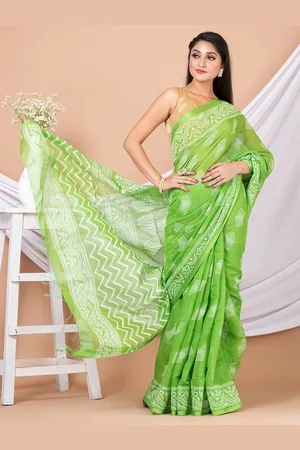 HOUSE OF ARLI Geometric Printed Saree