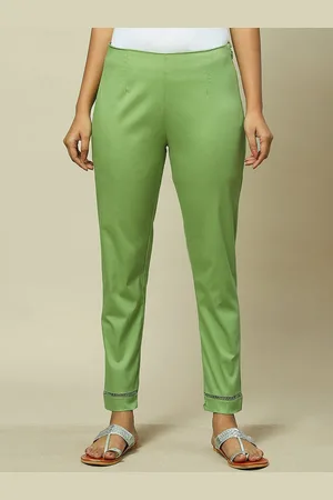 Rangriti Women Comfort Low-Rise Trousers