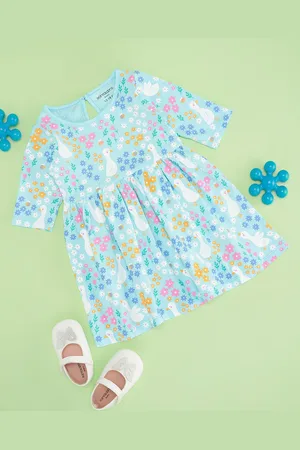 Pantaloons Floral Print Fit & Flare Dress