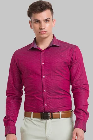 Park Avenue Men Slim Fit Organic Cotton Casual Shirt