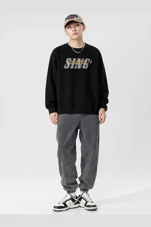 HERE&NOW Men Pullover Sweatshirt