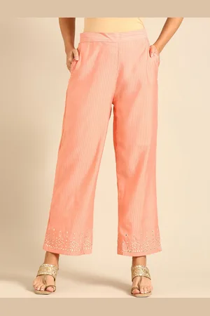De Moza Women Pleated Wide Leg Trousers