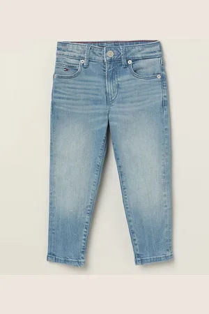 Tommy Hilfiger Boys Straight Fit Light Fade Jeans