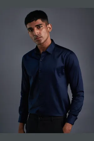 Beyours Classic Spread Collar Cotton Casual Shirt