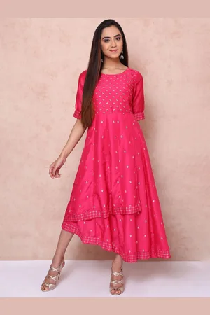 Rangriti Ethnic Motifs Print Maxi Dress