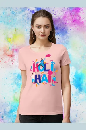 Huetrap Women Printed T-shirt
