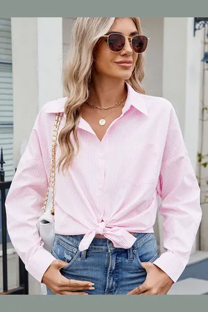 Stylecast Women Opaque Striped Casual Shirt