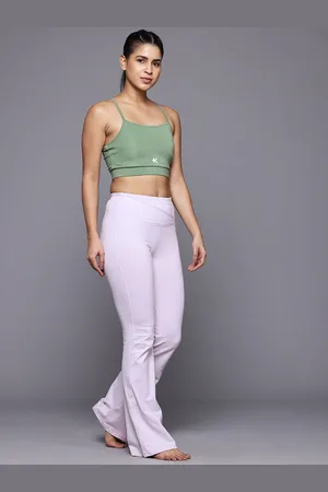 HRX Women Flare Yoga Track Pants