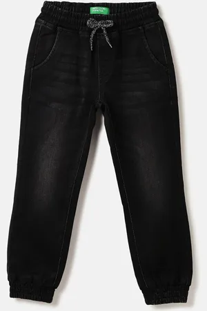 Benetton Boys Jogger Light Fade Jeans