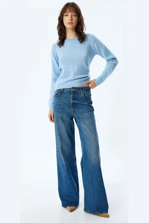 Koton Women Round Neck Long Sleeves Pullover