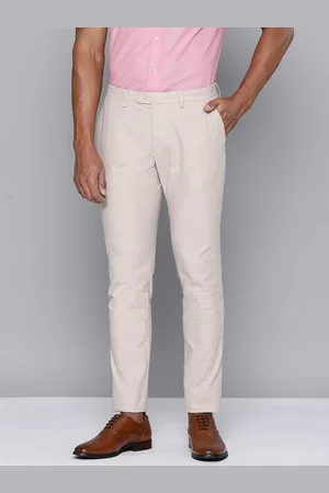 Indian Terrain Men Urban Comfort Fit Wrinkle Free Smart Casual Trousers
