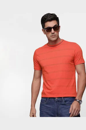 French Connection Men Striped T-shirt