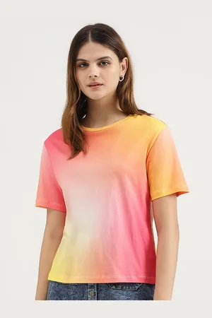 Benetton Tie & Dye Dyed Pure Cotton T-shirt