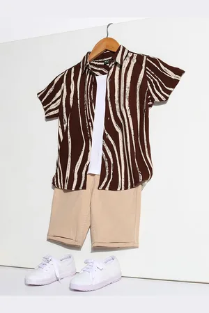 HOOP Kids Boys Slim Fit Shirts