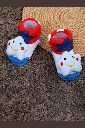 Baby Moo Infants Kids Start Cotton Socks Booties