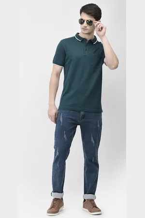 Crimsoune Club Polo Collar Slim Fit T-Shirt