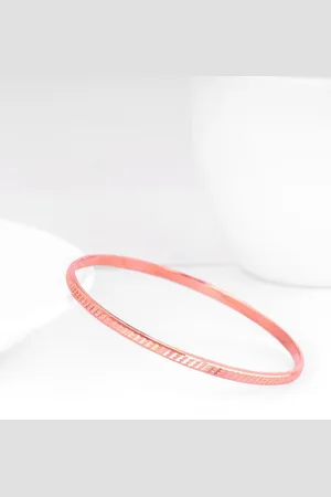 GIVA 925 Sterling Silver Rose Gold-plated Bangle