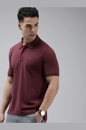 Arrow Self-Design Polo Collar T-shirt