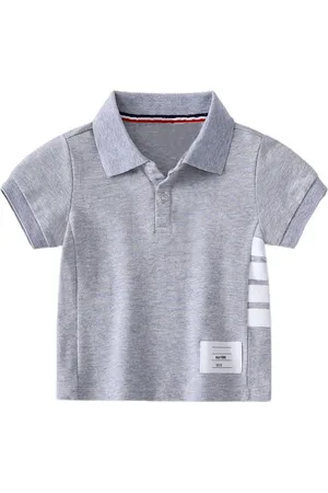 BAESD Kids Polo Collar Pure Cotton T-shirt