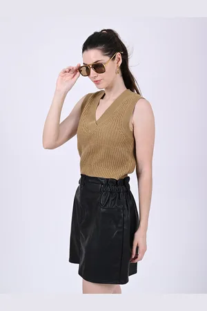 NoBarr Women Cable Knit Sweater Vest