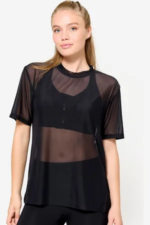 DECATHLON Women Solid Round Neck T-shirt