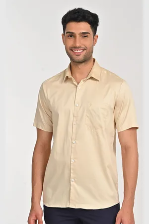 Indian Terrain Men Slim Fit Opaque Casual Shirt