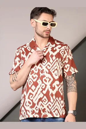 V-Mart Men Opaque Printed Casual Shirt