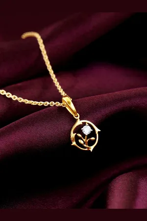 GIVA 14KT BIS Hall Mark Diamond Pendant