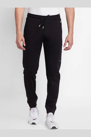 SPYKAR Men Black Solid Slim-Fit Jogger