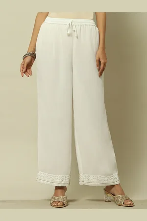 Rangriti Women Relaxed Straight Fit Trousers