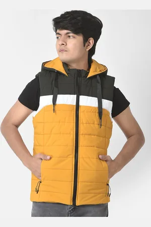 Crimsoune Club Boys Colourblocked Lightweight Puffer Jacket