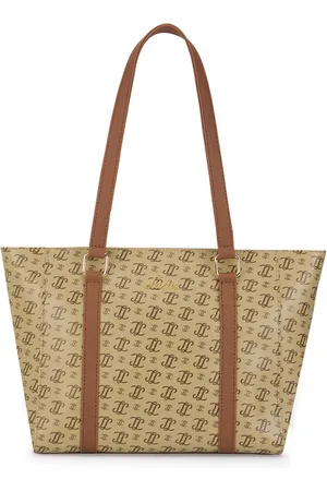 LAVIE Women Brand Logo Printed Structured Leather Shoulder Bag